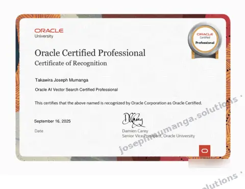 Oracle: AI Vector Search Pro