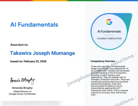 Google: AI Fundamentals